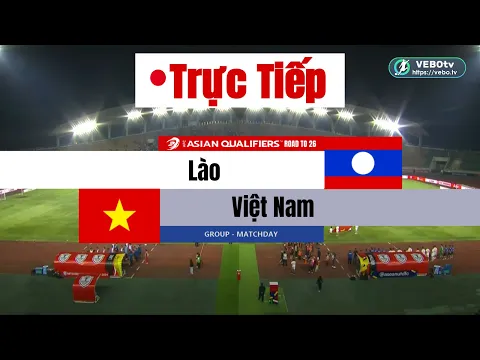 Video Thumbnail: 🔴[Trực Tiếp] Lào vs Việt Nam |19:00 ngày 19/11/2025,vòng loại Asian Cup 2027 |Simulation Video Games