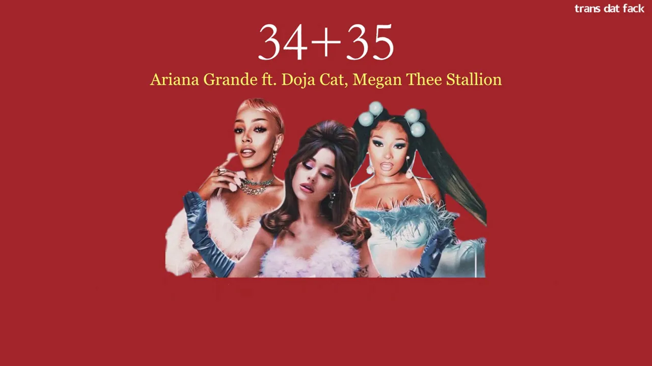 [THAISUB] 34+35 (Remix) - Ariana Grande ft. Doja Cat, Megan Thee Stallion