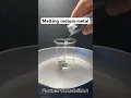 Melting indium metal