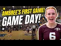 Ambrees First High School Volleyball Game