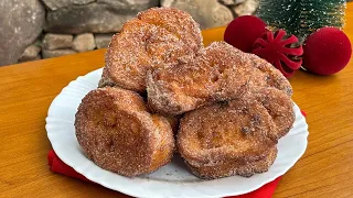RABANADAS COM PÃO FRANCÊS 