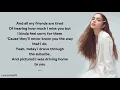 Lagu Olivia Rodrigo - drivers license (Lyrics)