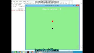 Snake Game development part 6 Python Turtle Adding Sound