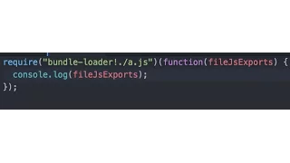 Code Splitting with a loader in Webpack - ProgrammingTIL 59 Webpack Tutorial Screencast 0009