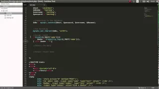 BASIC PHP AND MYSQL SELECT FROM DB AND DISPLAY USING mysqli