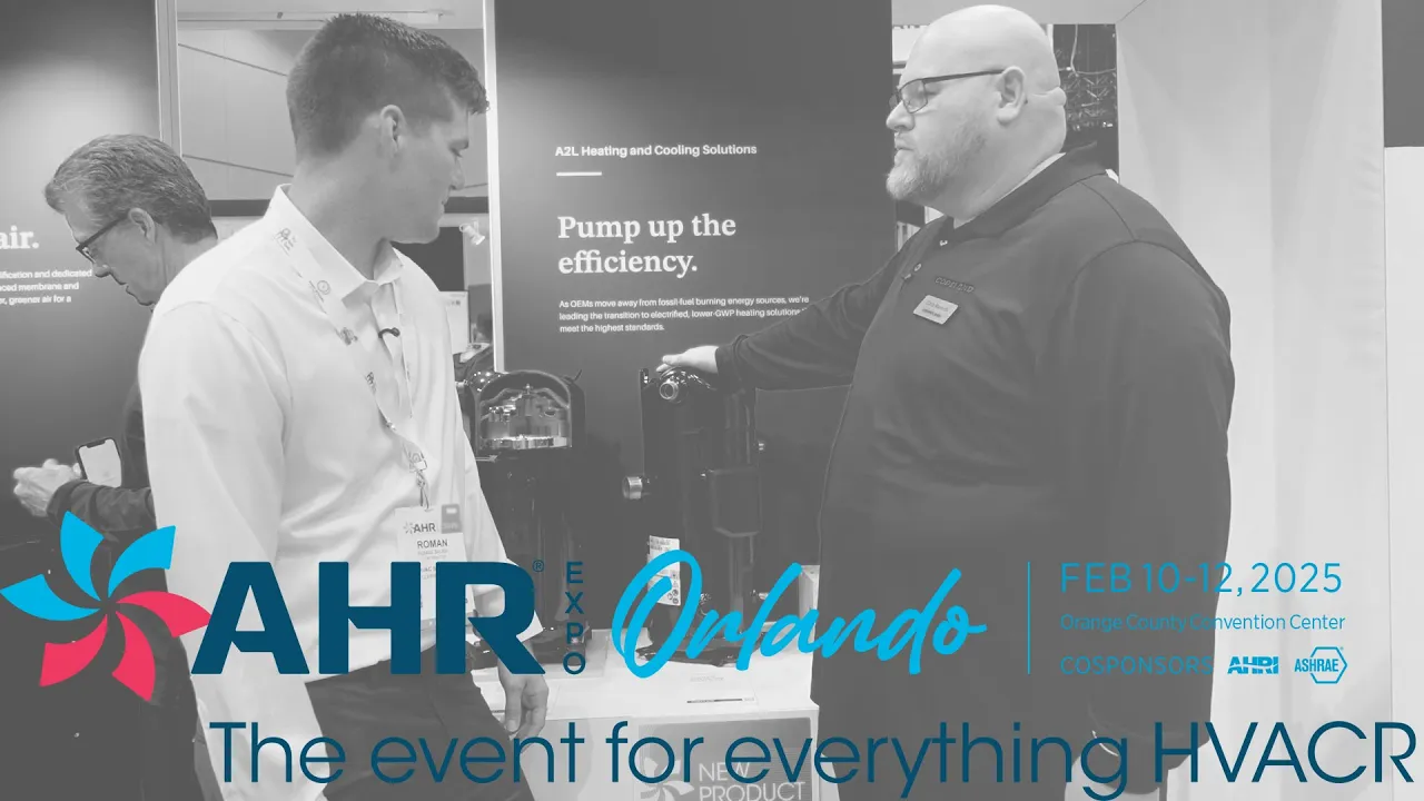 Copeland Vapor Injection Technology Revealed | HVAC School at AHR 2025