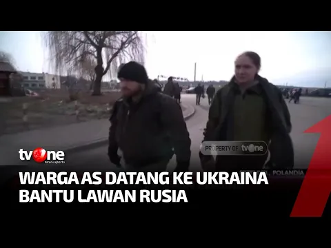 Warga AS Sukarela Datang ke Ukraina untuk Membantu Melawan Rusia