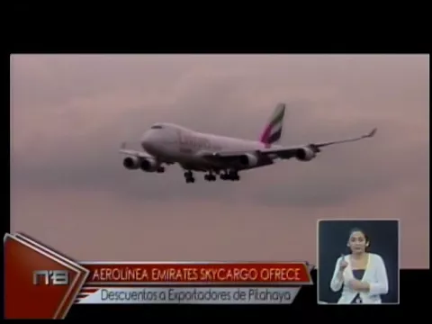 Aerolínea Emirates Skycargo ofrece descuentos a exportadores de Pitahaya