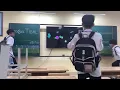 Tidal Wave in classroom (behind)