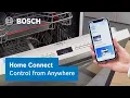 Control Your Bosch Dishwasher From Anywhere Easy Home Connect Setup Bosch Home