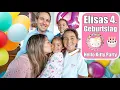 Download Lagu Elisas 4. Geburtstag 🎂 Hello Kitty Party! Torte backen | Kindergeburtstag VLOG | Mamiseelen