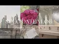 Solo Date Vlog Celebrating my Job promotion Glowbar NYC