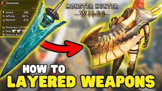 How to use LAYERED WEAPONS in Monster Hunter Wilds