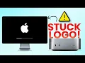 Mac Mini Stuck on Apple Logo or Progress Bar