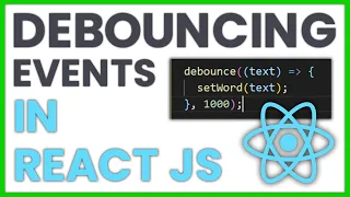 Debouncing events in React JS Dictionary App PART 3 useCallback Hook lodash