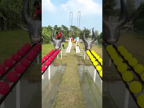 red vs yellow: endless obstacles & a lead that refused to stay with anyone