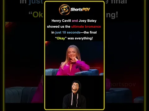 Henry Cavill & Joey Batey’s Bromance Is EVERYTHING! 😂🔥 #movie