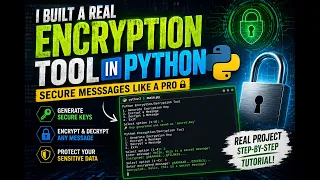 I Built a Real Encryption Tool in Python Secure Messages Like a Pro