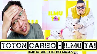 Download TOTON CARIBO -ILMU TAI  REACTION |  NAMBAH ILMU SATU LAGI , ILMU 💩💩💩 MP3