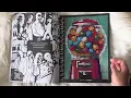 90 s Vibes Color By Number Mystery Mosaics Coloring Book Malie Kokoro Flip Completed Page