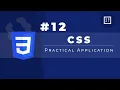 CSS Tutorial Practical Application Sidebar Navbar Web Development Filipino Tagalog