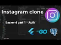 Building a Instagram clone Backend part 1 Auth - registration