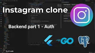 Building a Instagram clone Backend part 1 Auth - registration