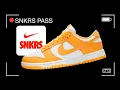 SNKRS LIVE HEATING UP SNKRS PASS NIKE DUNK LOW LASER ORANGE