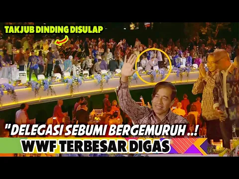 Download MP3 Presiden Jokowi Muncul Smua Brgemuruh,Presidn2 Terkesima GakNyana Dinding Disulap Brubah Jd Airterjn