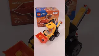 LEGO City Rides – Construction Loader (60483)[61 pcs] #shorts @TopBrickBuilder