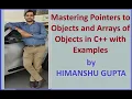 Mastering Pointers to Objects and Arrays of Objects in C with Examples