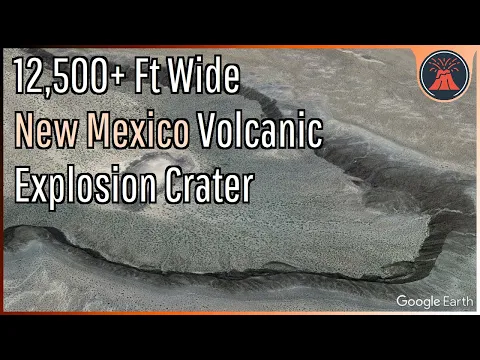 Download MP3 The 12,500+ Foot Wide Volcanic Explosion Crater with Gemstones; Kilbourne Hole in New Mexico