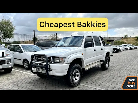 Download MP3 CHEAPEST Bakkies Under R100 000 For Sale at Webuycars !!