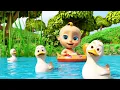 Download Lagu 🦆Cinco patinhos💗 - Canções infantis para crianças