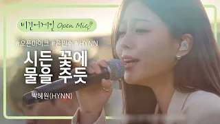 박혜원(HYNN)에게는 은인 같은 곡 '시든 꽃에 물을 주듯'♪ | 비긴어게인 오픈마이크