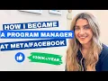 How I Got Program Manager Job with Meta Over 200k Per Year Salary