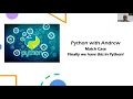 Python Match Statement - Finally we have this in Python