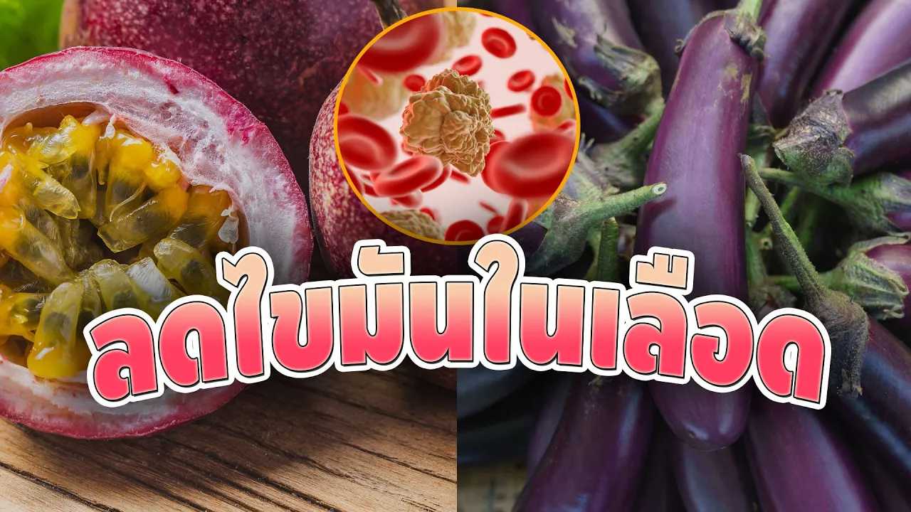 ลดไขมันในเลือดต้องทาน 5 อย่างนี้  | EP201. 