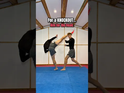 For a KO… aim for the head