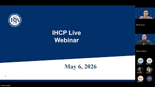 IHCP Live Webinar May 6 2026