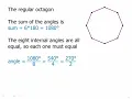 Geometry Regular Polygons