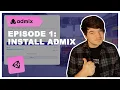 How to install the Admix plugin Unity Tutorial