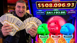 $1,000 SPINS Triggered NONSTOP BONUSES on Piggy Bankin’! 🐷💰