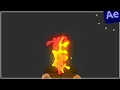 Cartoon Fire Animation in After Effects Tutorials