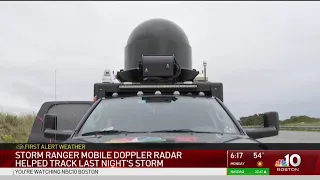 With NWS Down in Boston StormRanger Mobile Radar Tracked Powerful Nor easter