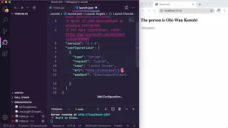 Debug frontend code in VS Code - Debugging in VS Code