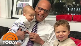 Lester Holt Is Going To Be A Granddude Again