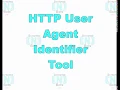 HTTP User Agent String Identifier Tool Spoofing Search Engines via User Agent Spoofing
