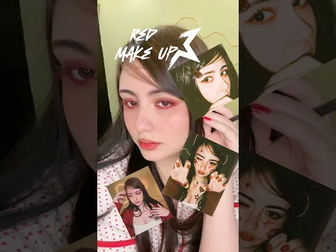 RED MAKEUP #maquillaje #makeup #tutorial #belleza