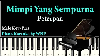 Download Peterpan - Mimpi Yang Sempurna Piano Karaoke Versi Pria | Synthesia Piano MP3